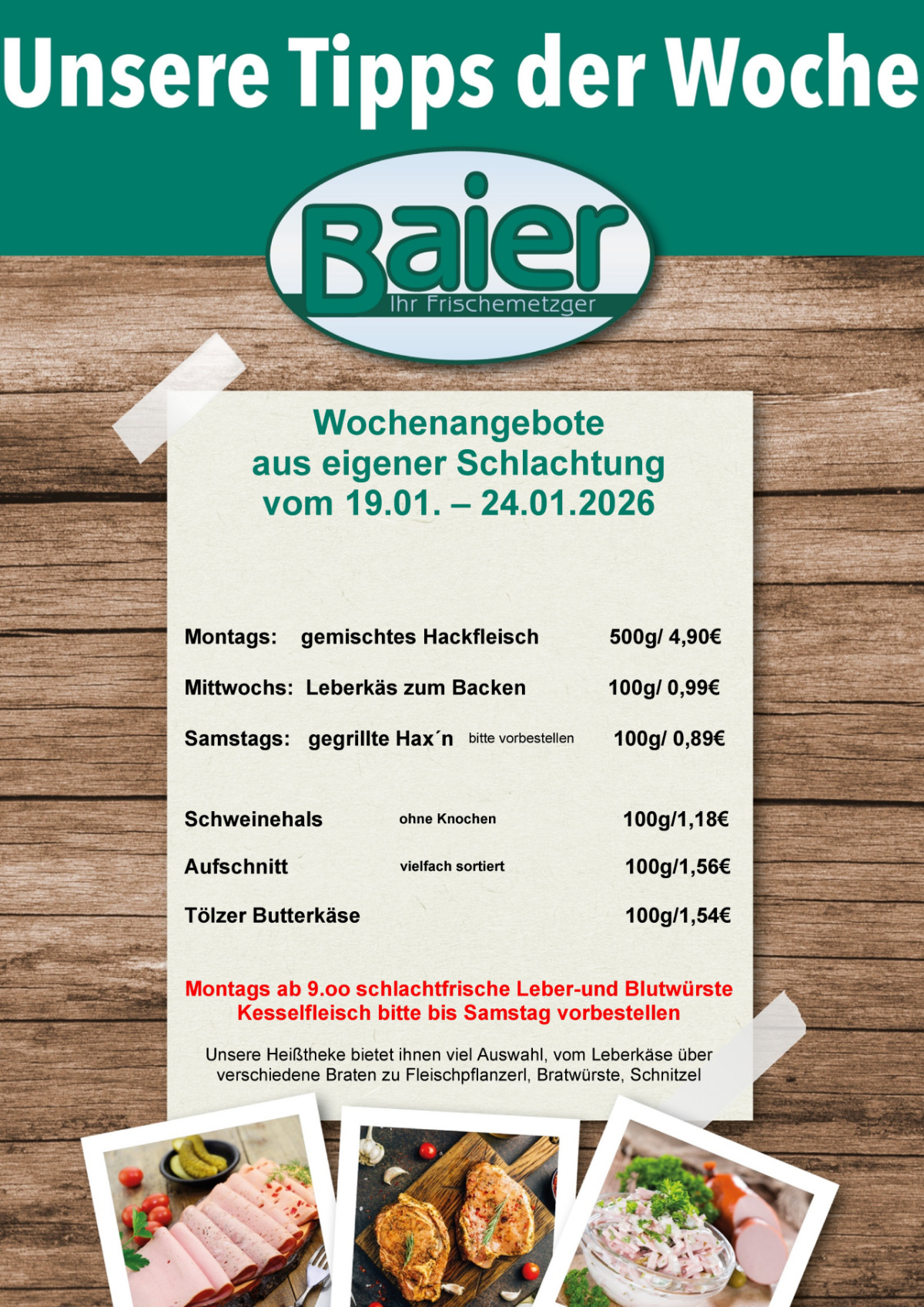 Wochenangebot