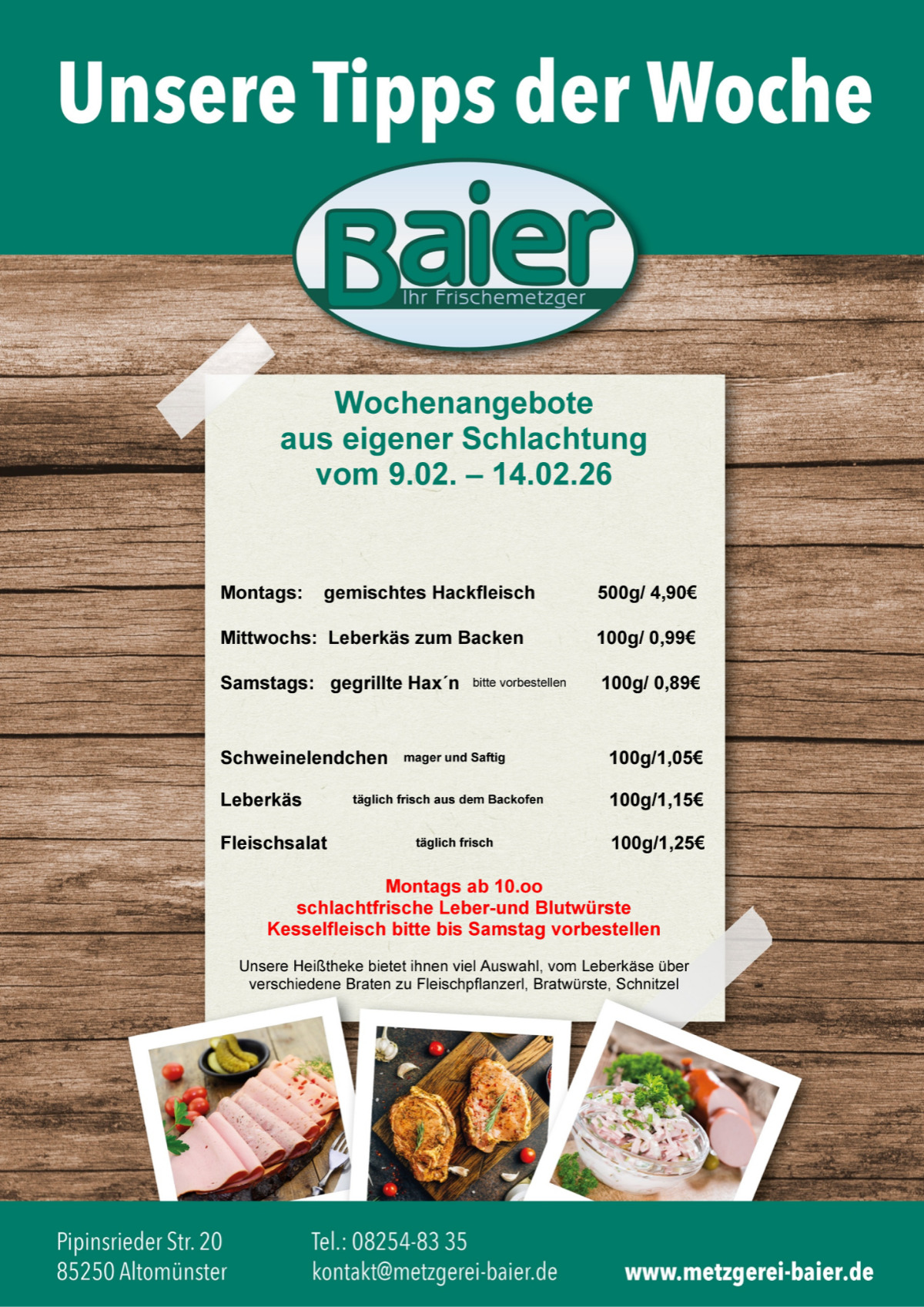 Wochenangebot