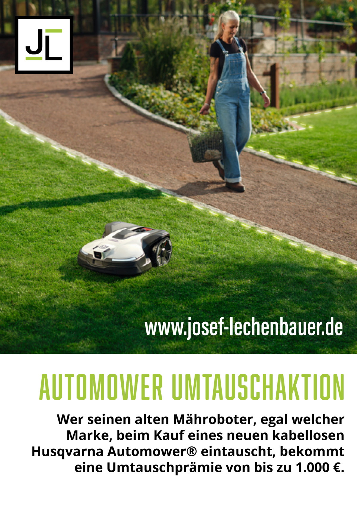 Automower® Umtauschaktion 2026 – Bis zu 1.000 € Prämie Automower® Umtauschaktion 2026 – Bis zu 1.000 € Prämie