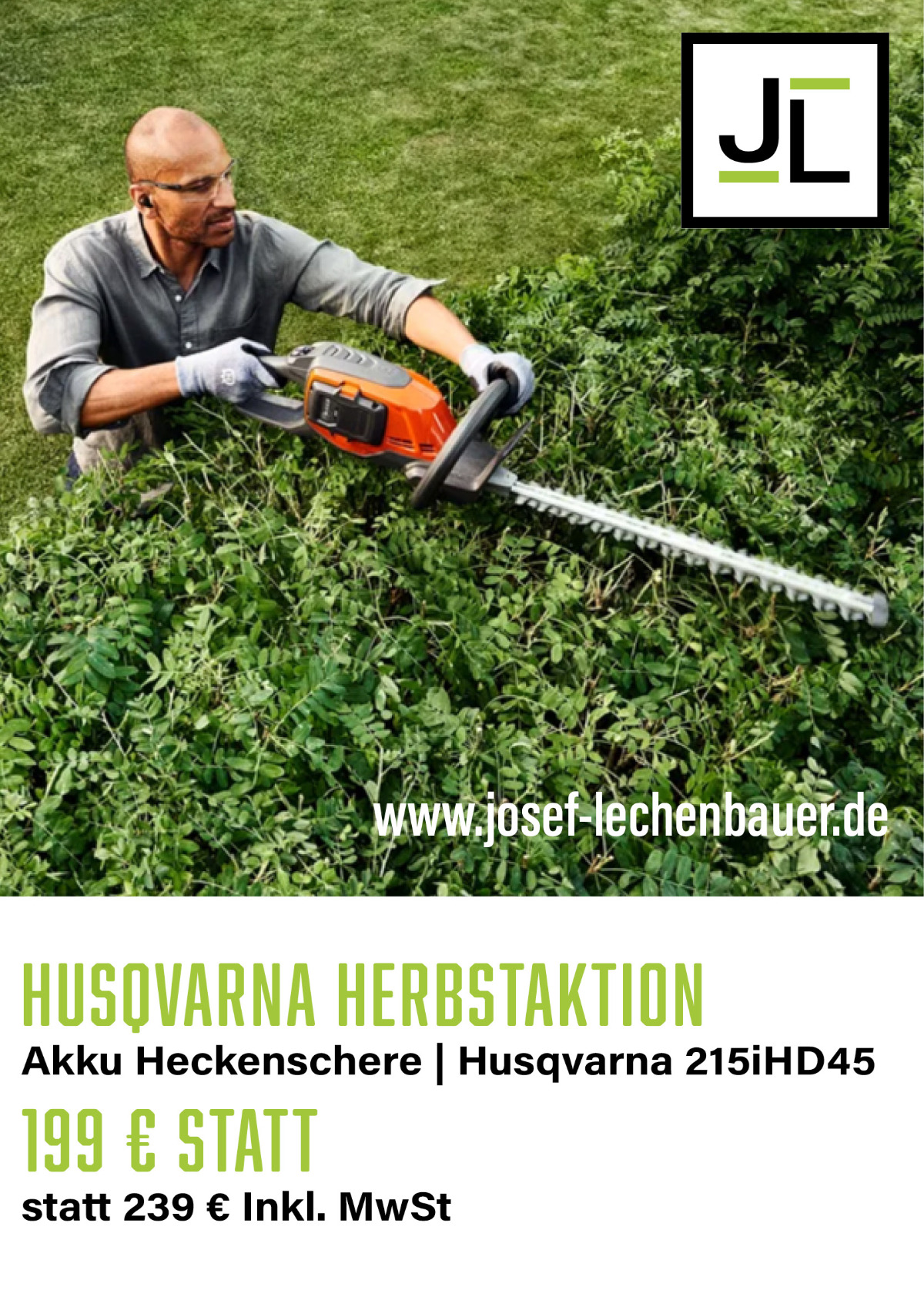 Akku Heckenschere | Husqvarna 215iHD45