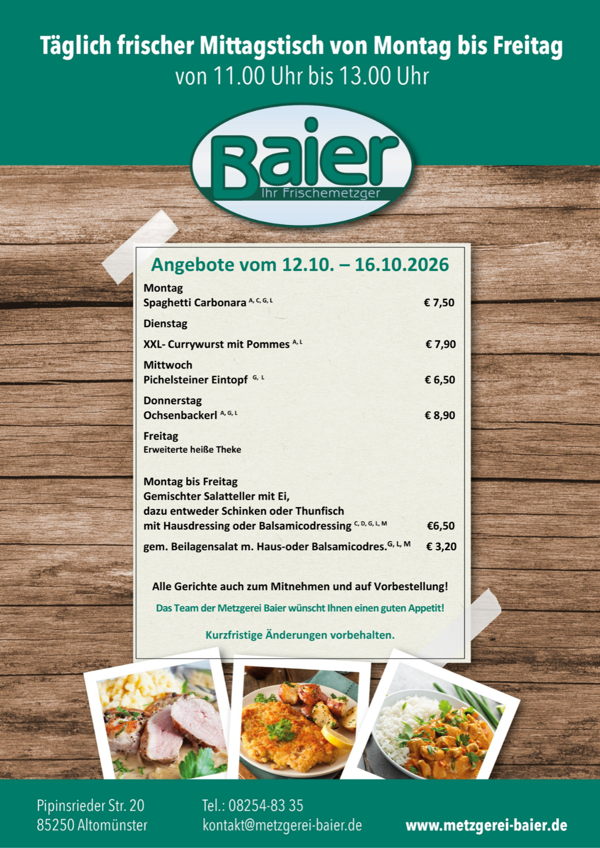 Mittagstisch