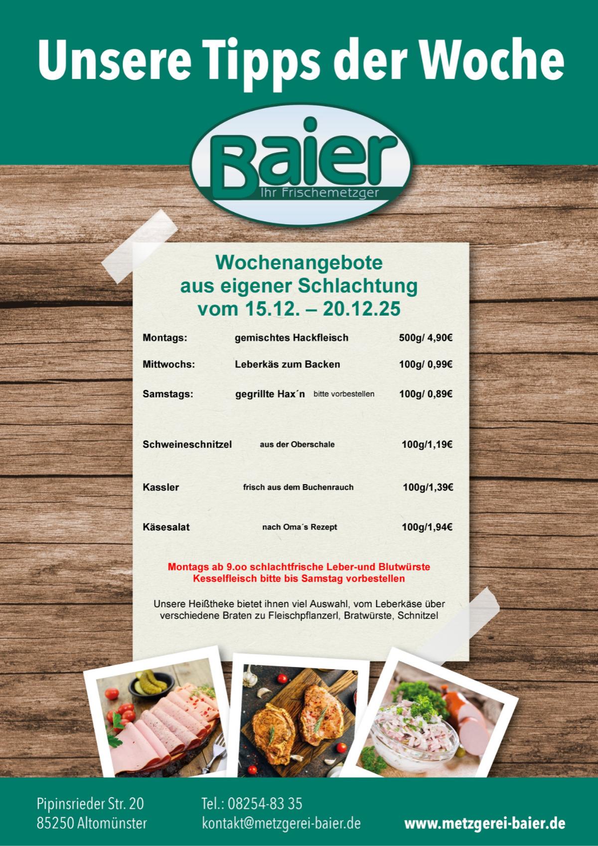 Wochenangebot