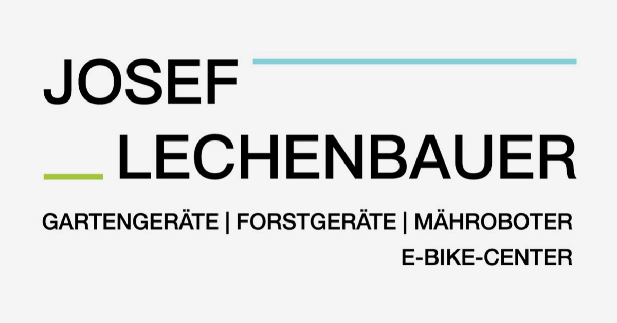 Josef Lechenbauer | Gartengeräte, Forstgeräte, Mähroboter | E-Bike-Center
