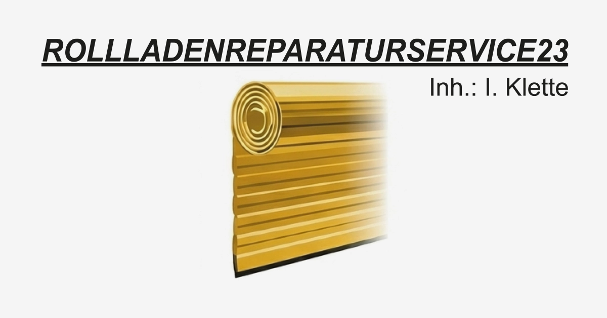 Rollladen Reparatur Service 23